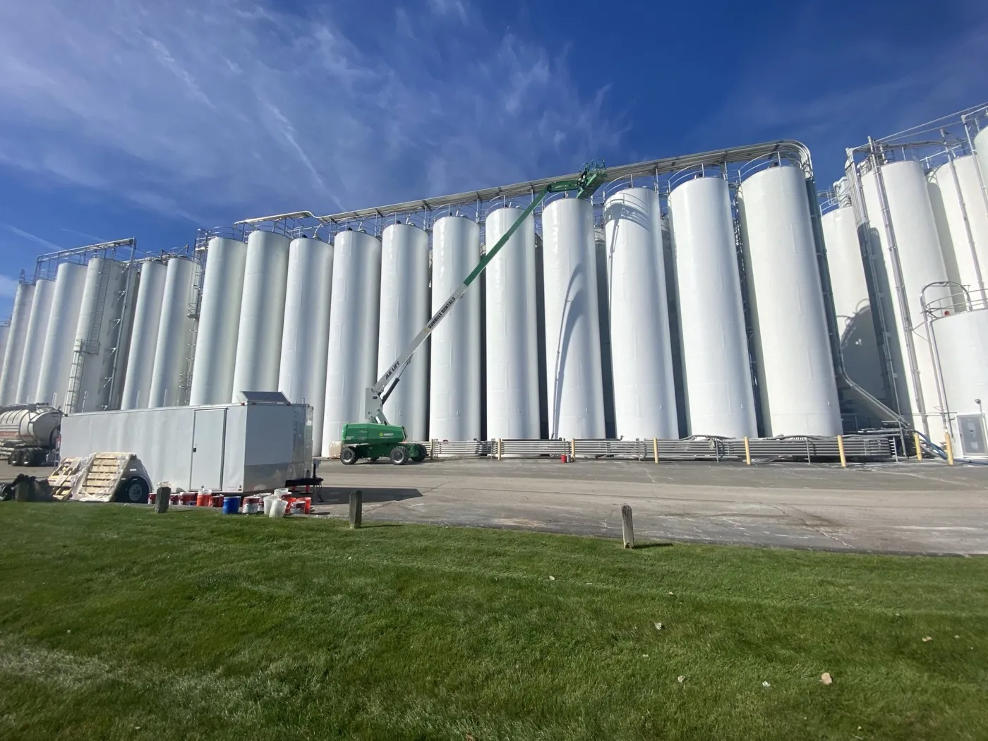 Agricultural silo restoration services Michigan