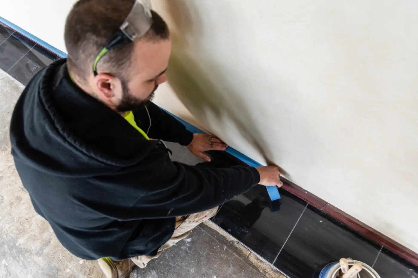 Commercial painting project