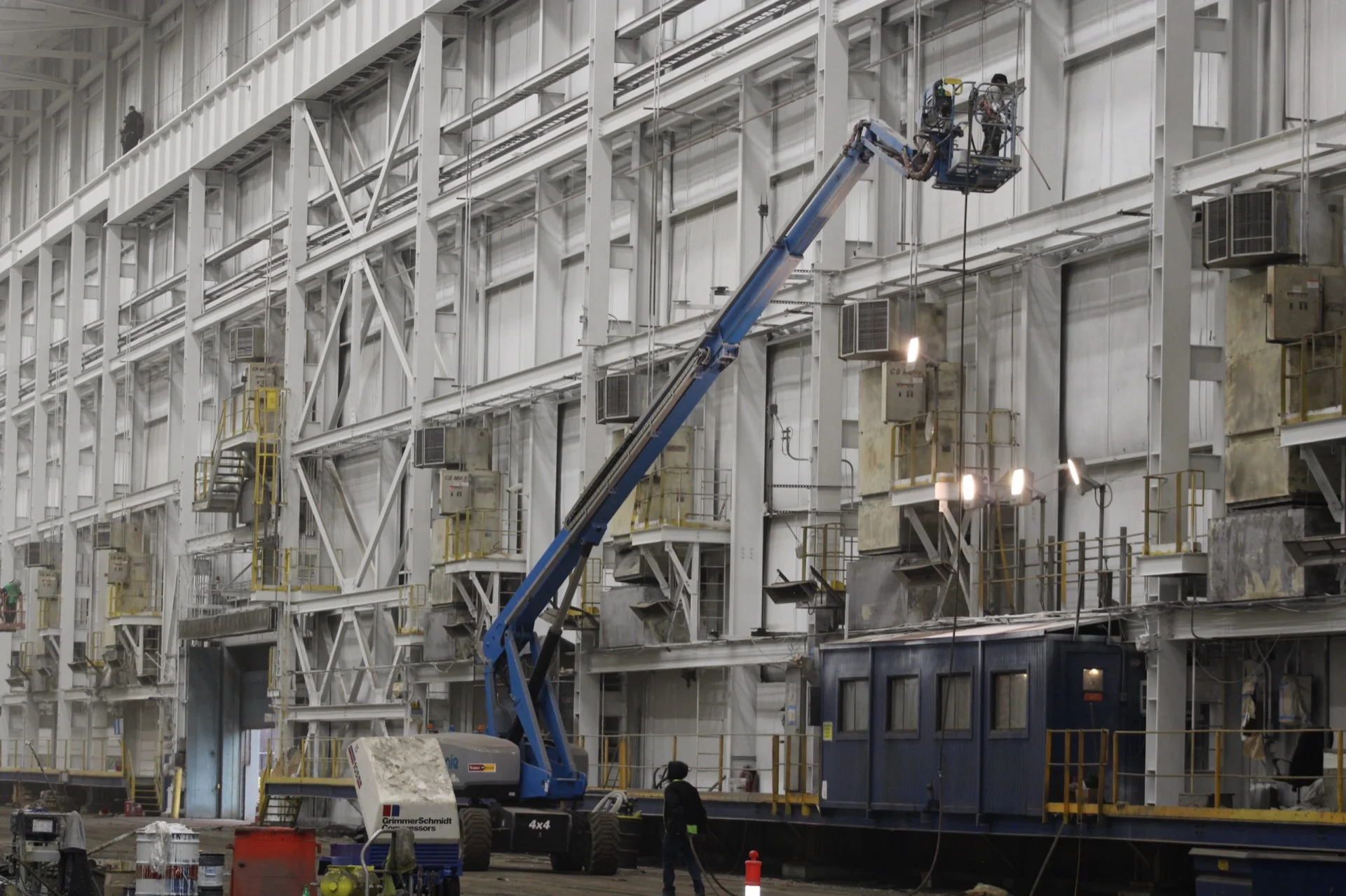 Steel rack preparation